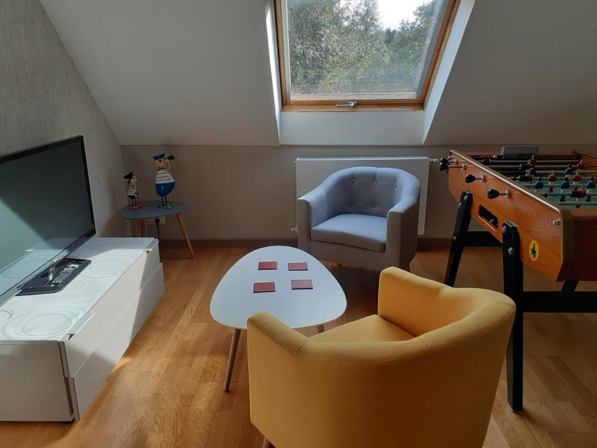 Bed and Breakfast Chambre Au Nuit Etoile Et Jacuzzi Prive Pleuven Zewnętrze zdjęcie